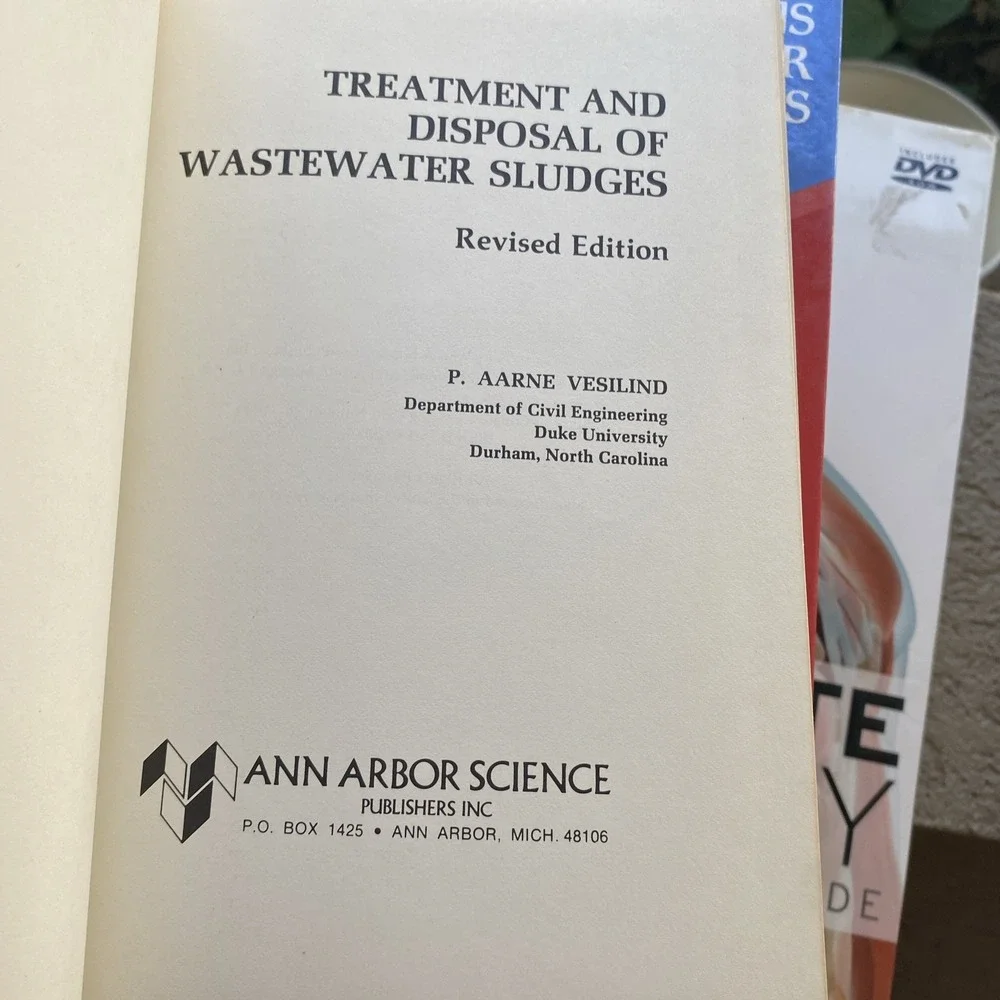 Treatment and Disposal Of Wastewater Sludges‎ By P. Aarne Vesilind 1979 Revised